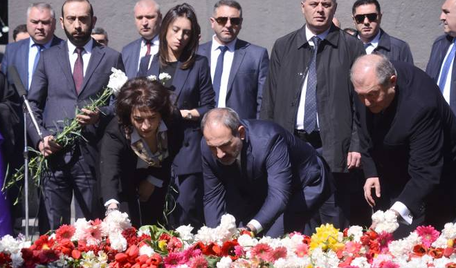 Ermenistan'da 24 Nisan anması